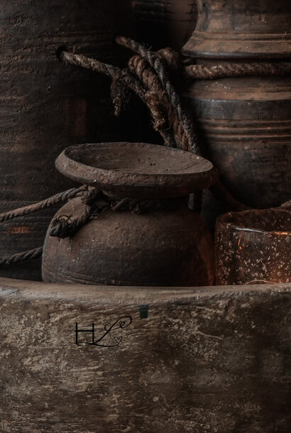 original old Nepalese jar