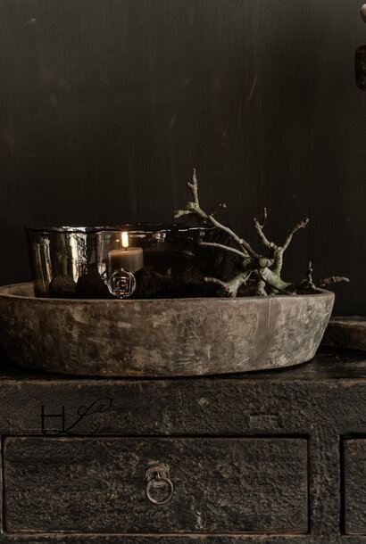 Beautiful, sturdy, unique, imperfect wooden bowl