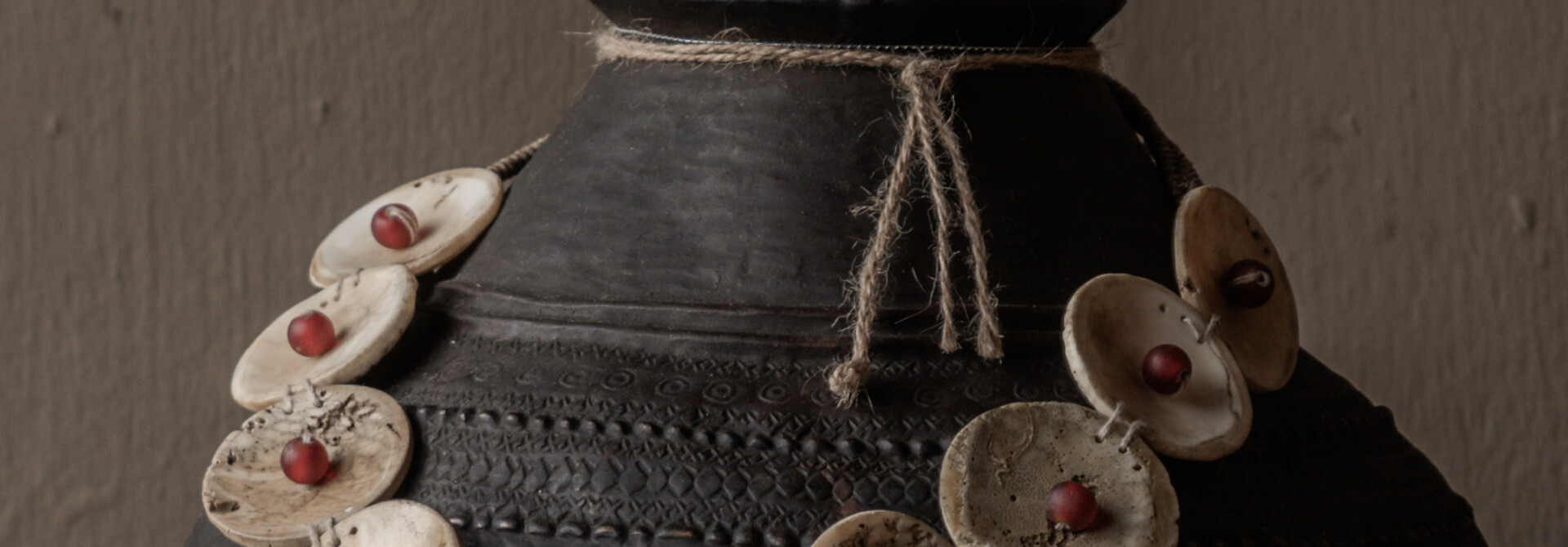 Authentieke Tibetaanse decoratie ketting – tribaal ornament