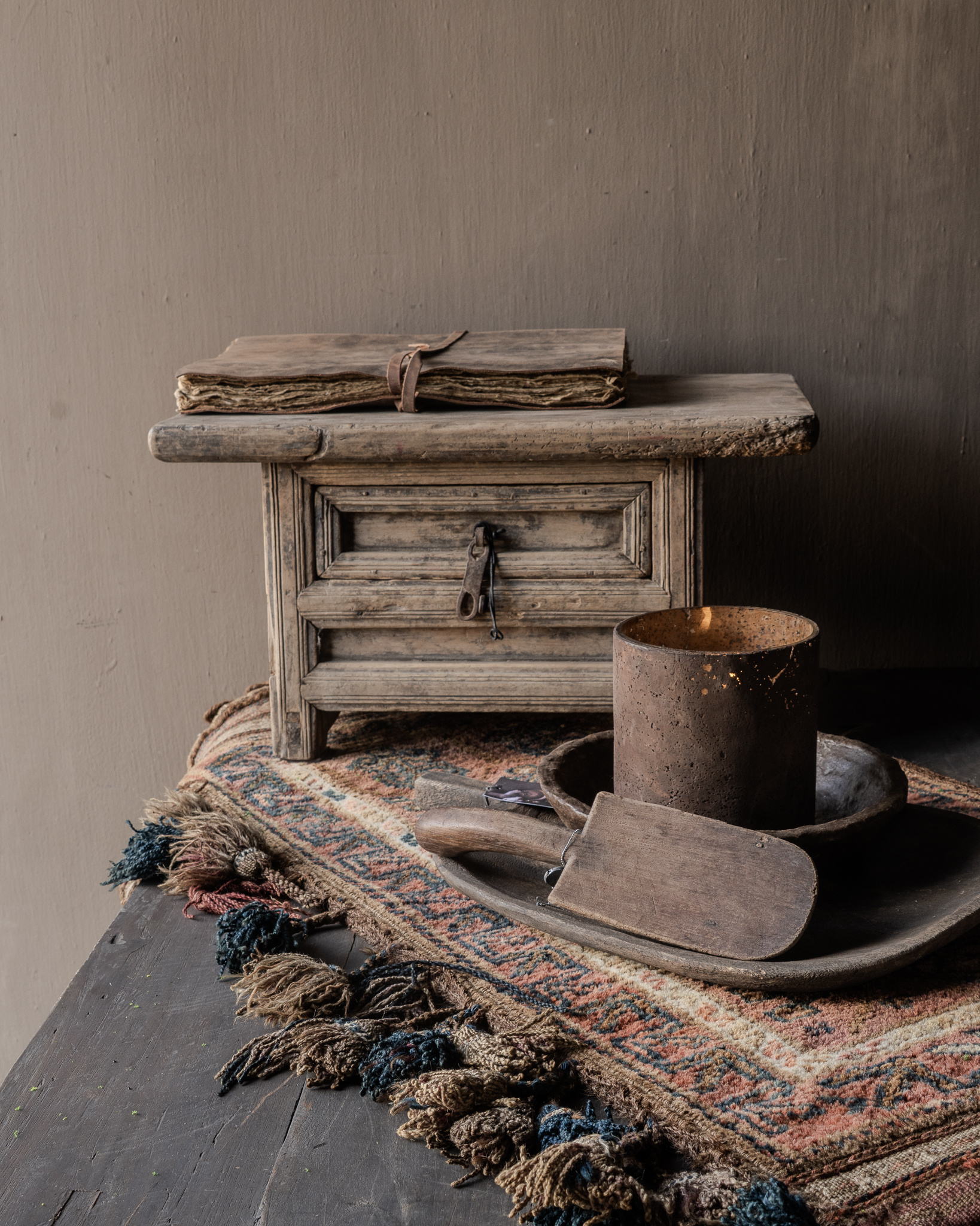 Altes hölzernes Servier-/Brotbrett-1