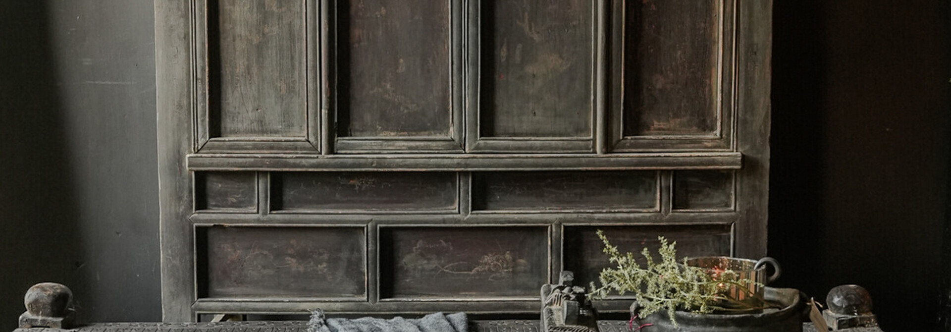 Very old authentic cabinet – unique antique piece