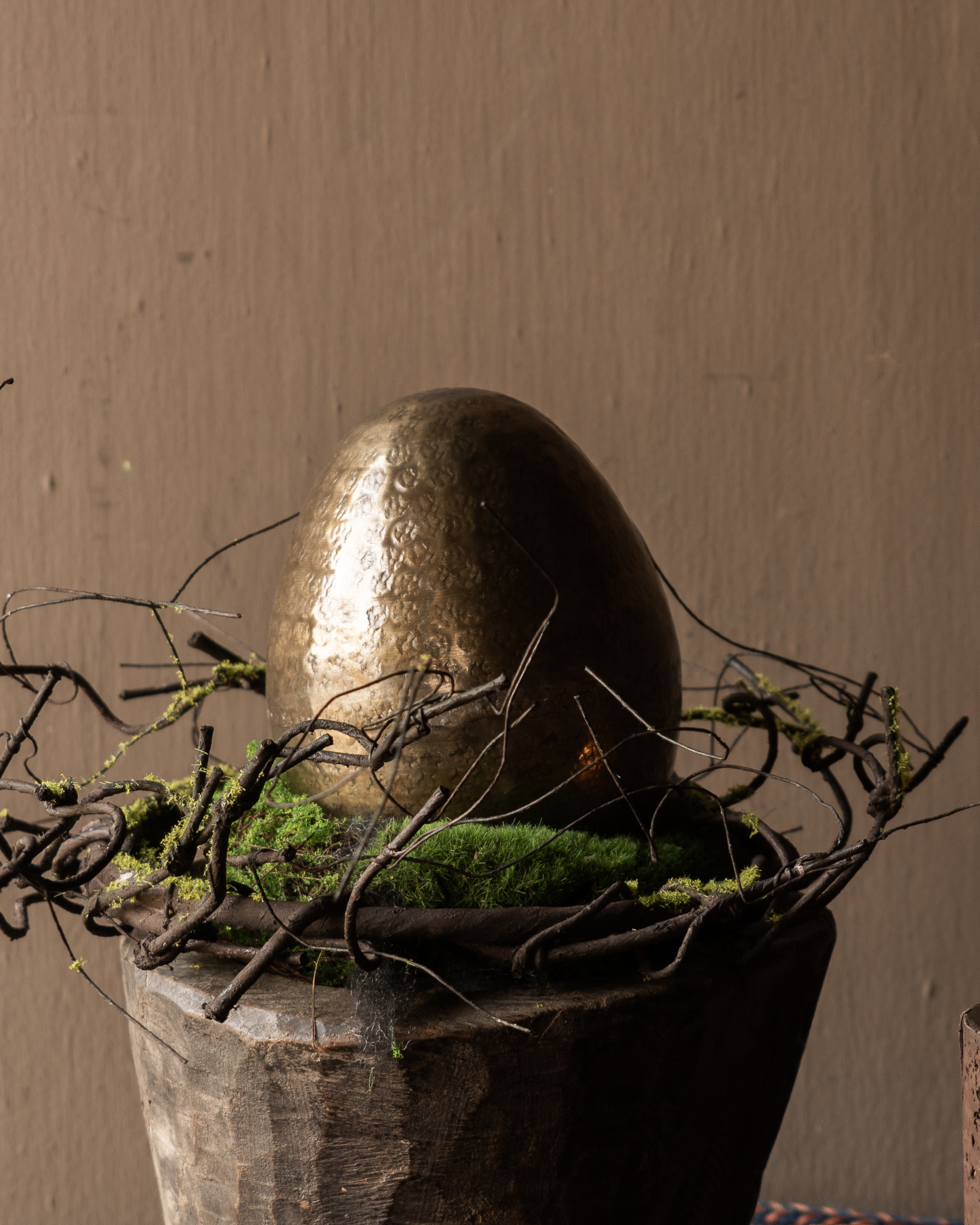 Kunst Wilgenkransje met Mos-1