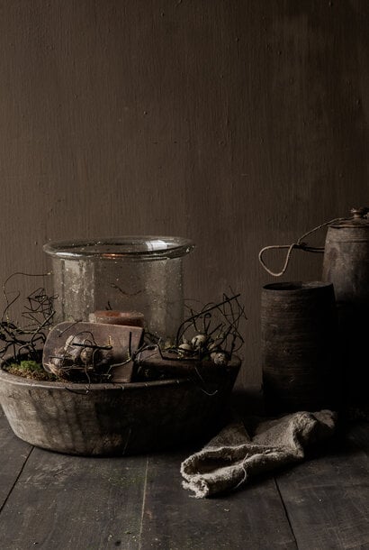 Prachtig Stoer Uniek  imperfect houten schaal