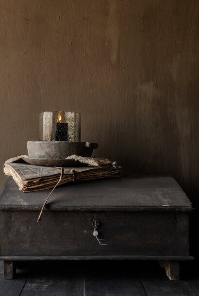 HOFFZ Alter Schreibtisch aus Holz / Rednerpult