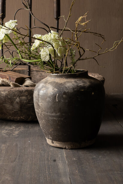Unique Wabi Sabi Authentic glazed jug