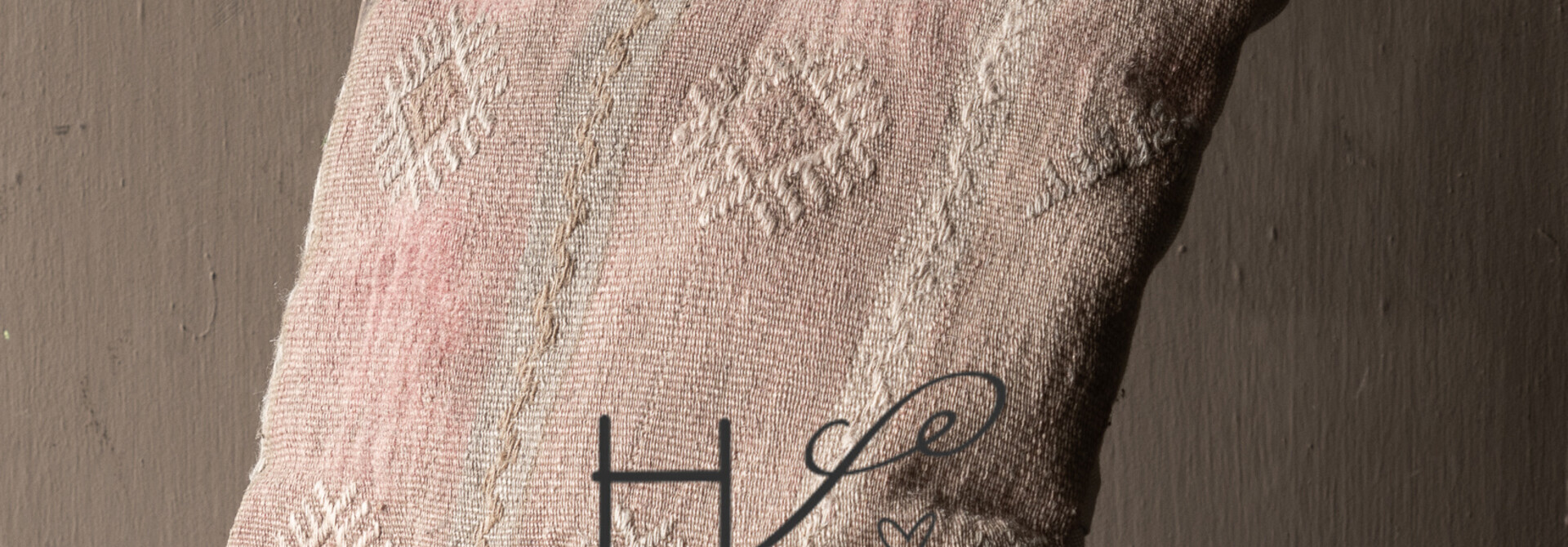 Kelim-Kissen 35x35 cm | Handgewebt & rustikal