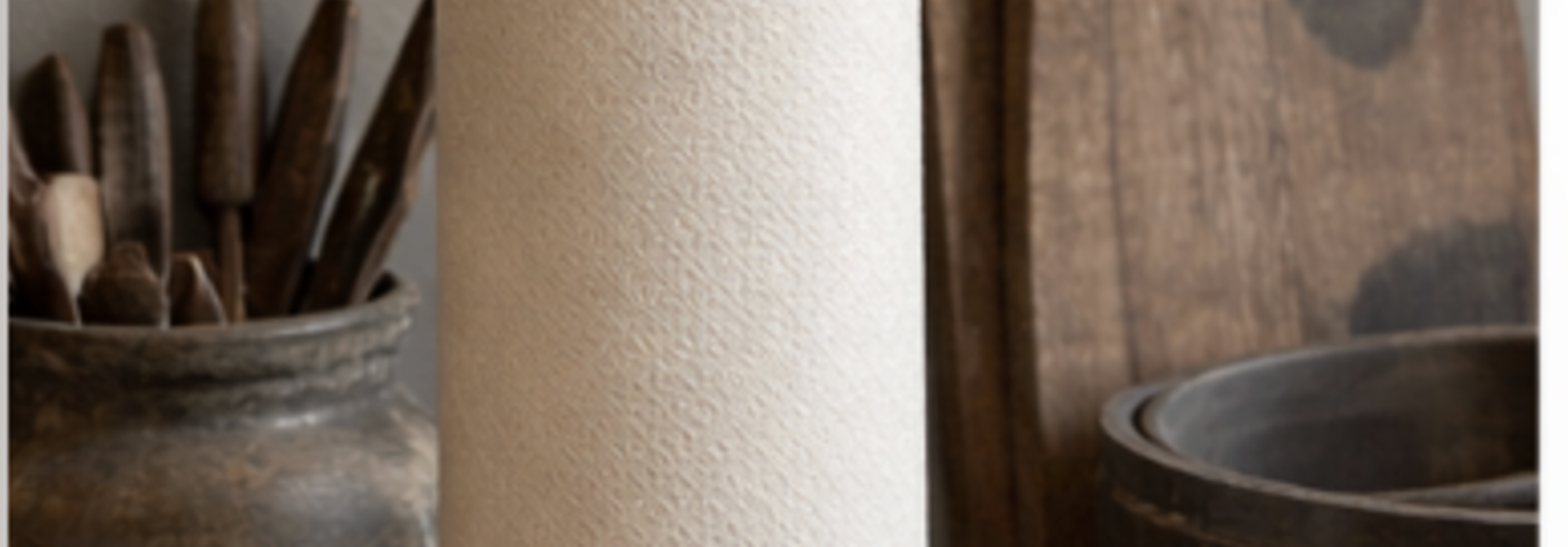 Küchenrollenhalter aus Holz Aura Peeperkorn