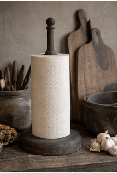 wooden kitchen roll holder Aura Peeperkorn