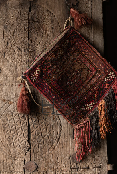 Vintage Nomad Bag von Hoffz – handgewebte Wolle