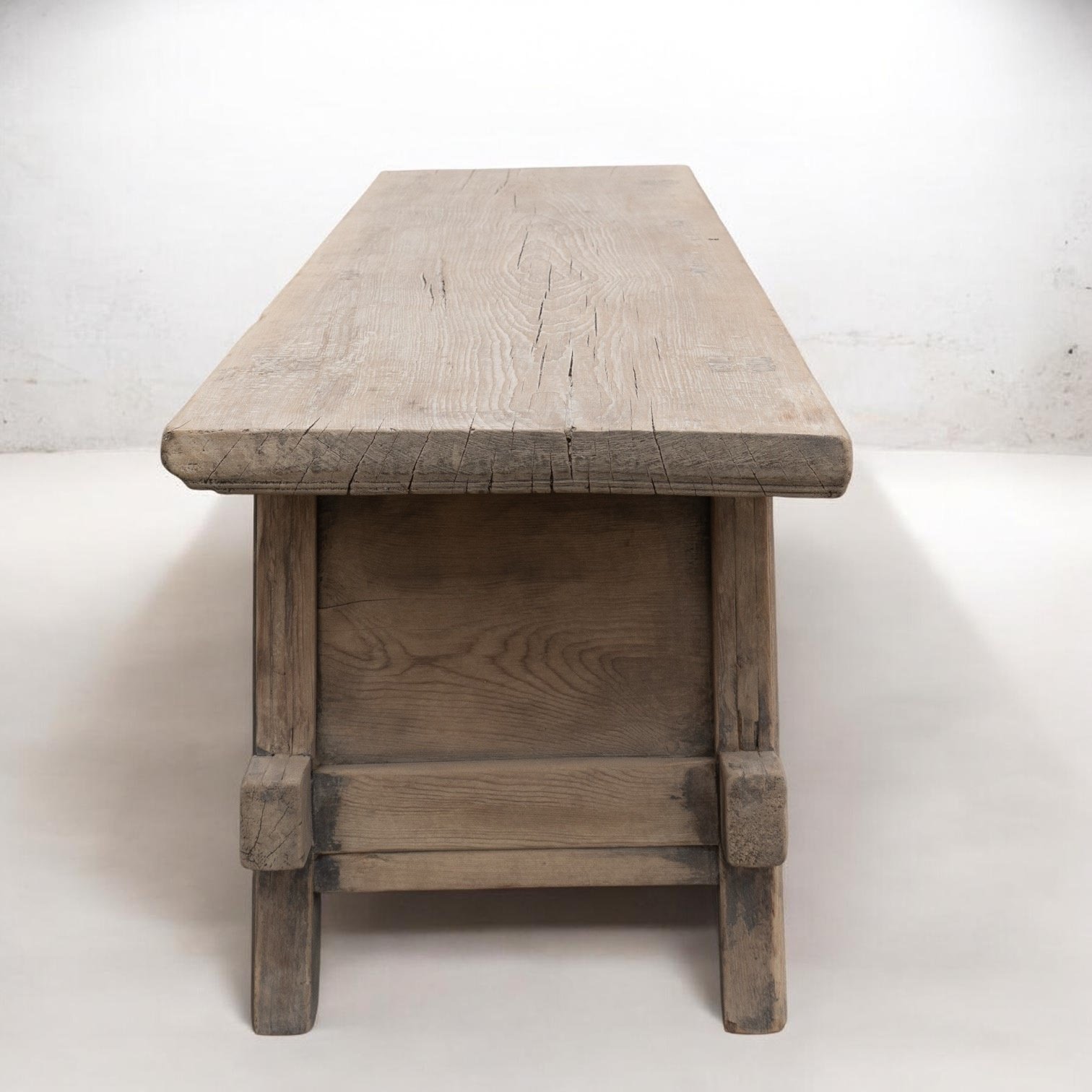 Uniek oud houten dressoir – landelijk & wabi sabi-3