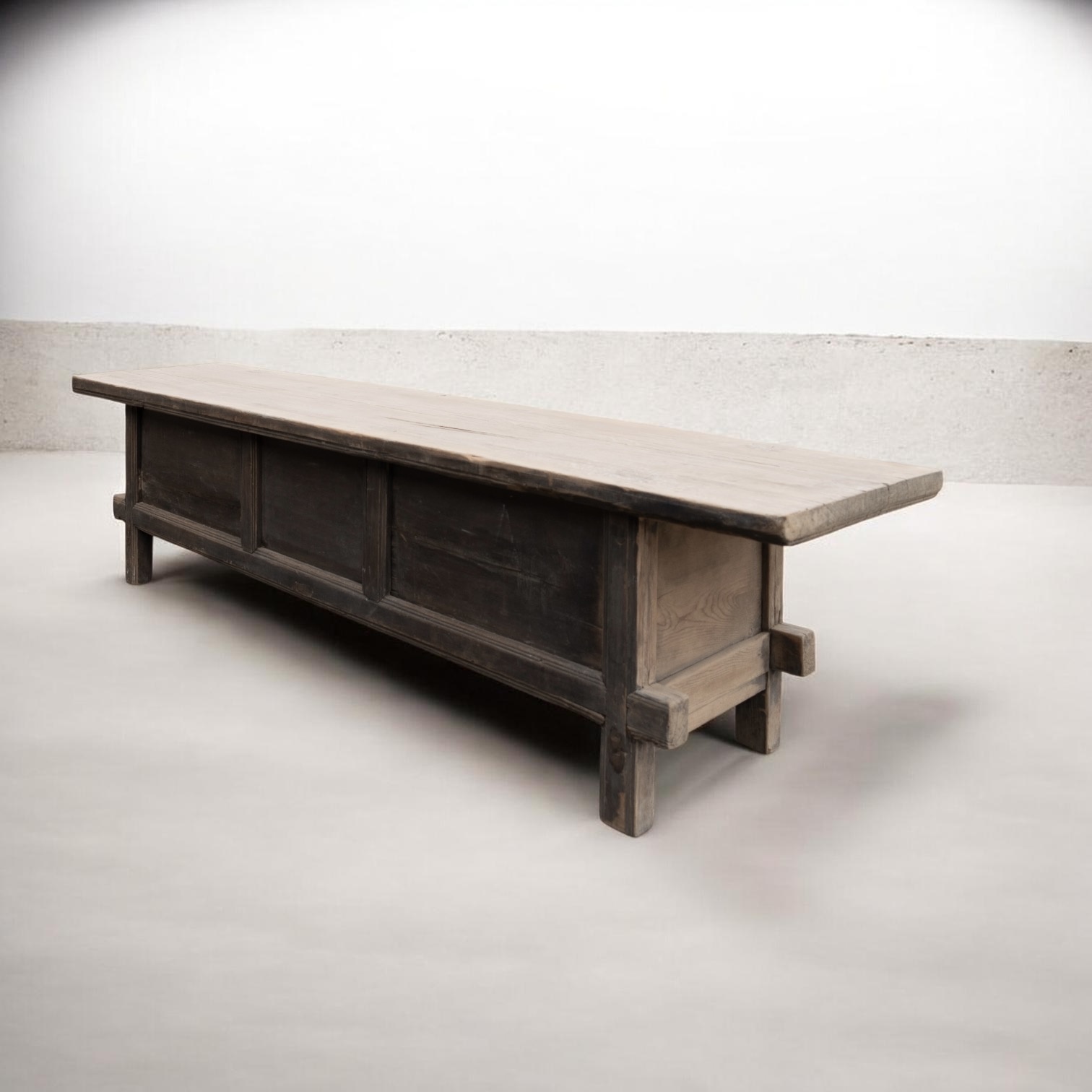 Uniek oud houten dressoir – landelijk & wabi sabi-4