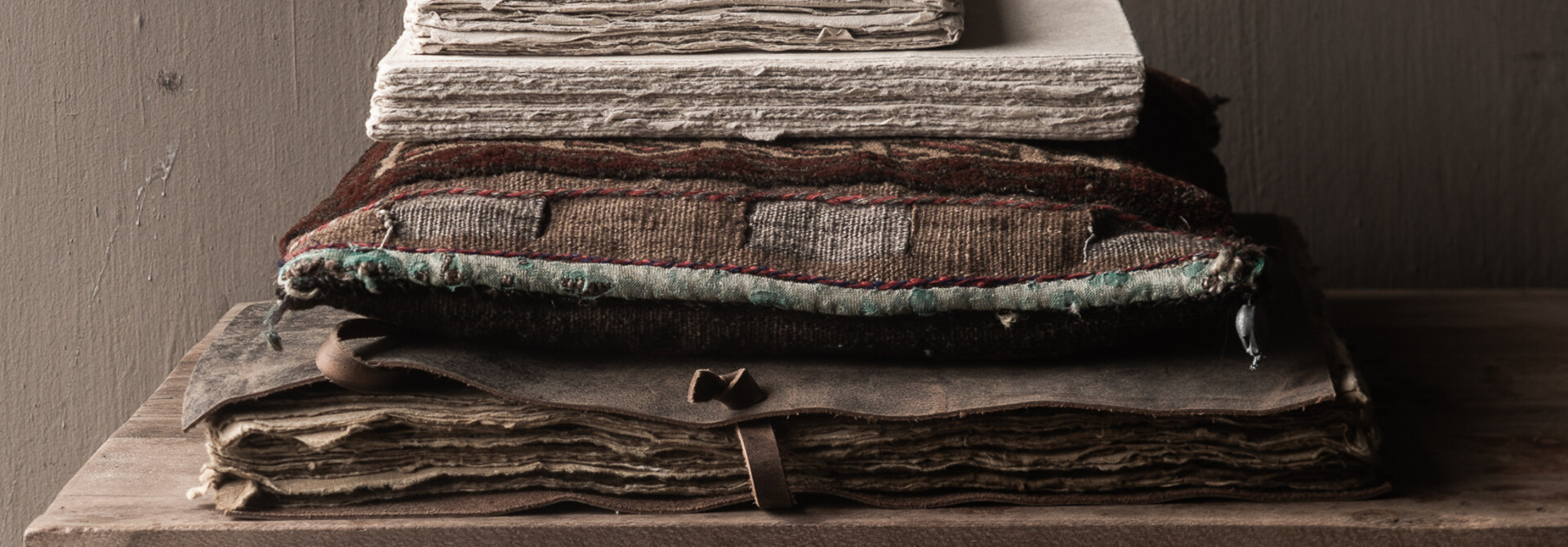 Aura Peeperkorn Notizbuch handgeschöpftes Papier