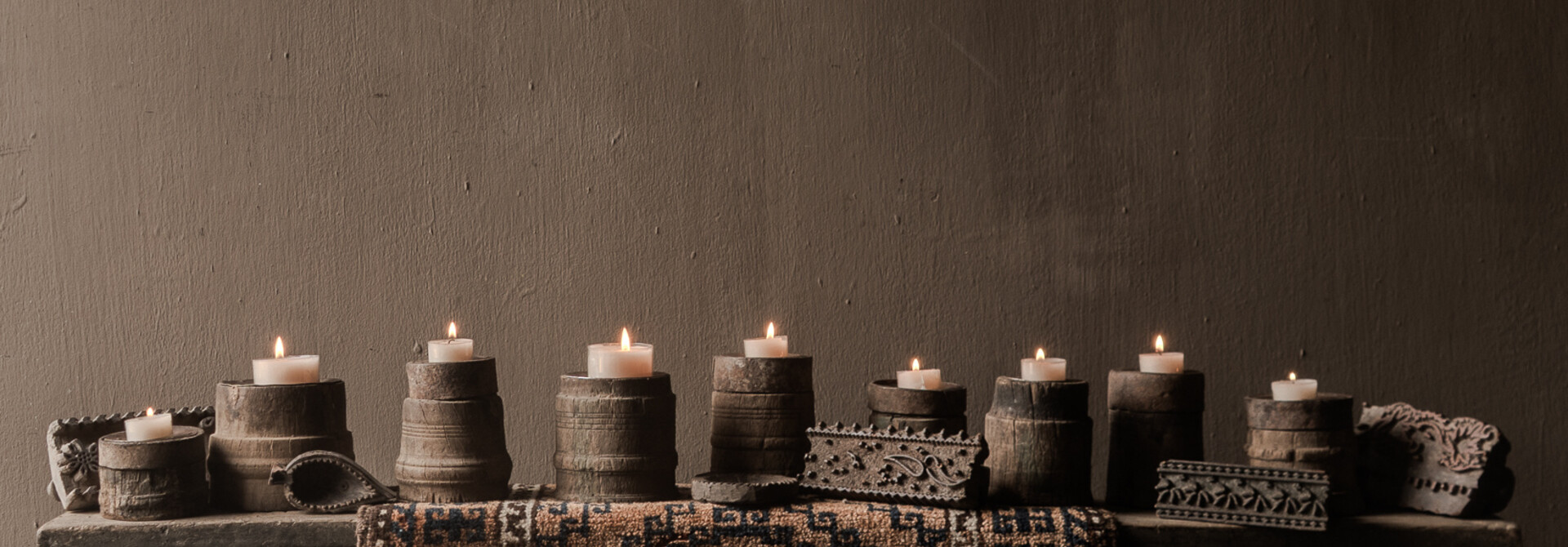 Kerzenhalter aus Holz – Einzigartig & Robust