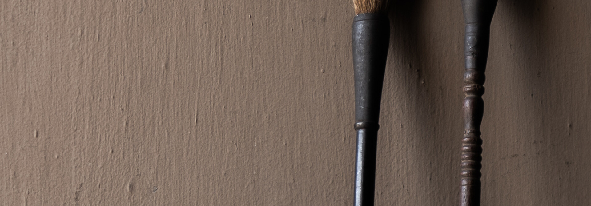 Einzigartiger Kalligrafiepinsel aus Holz