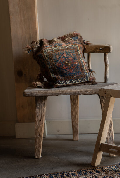 Vintage Nomadenzak van Hoffz – handgeweven wol