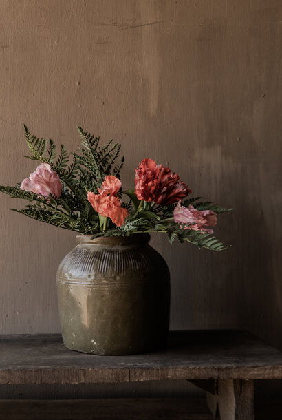 Tulip Bouquet with Fern ±50 cm – Atmospheric & Timeless | Perfect for Mother's Day