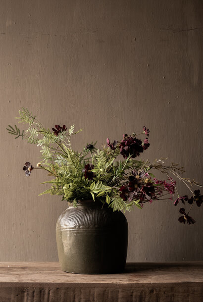 Wildes Burgunderfeld | Rustikaler Blumenstrauß