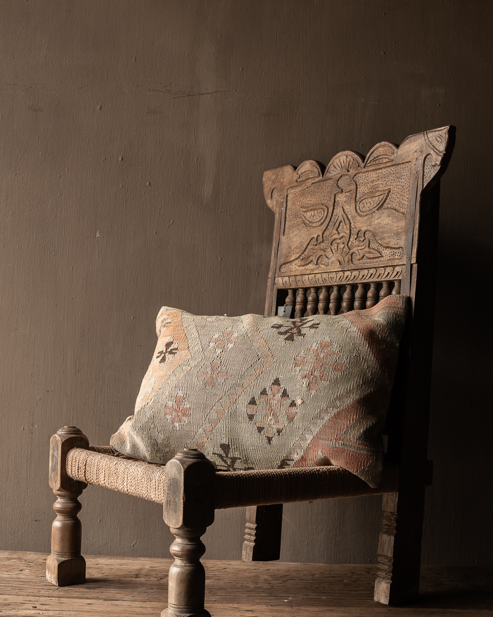 Kelim-Kissen 60x40 cm | Vintage | Handgefertigt-1