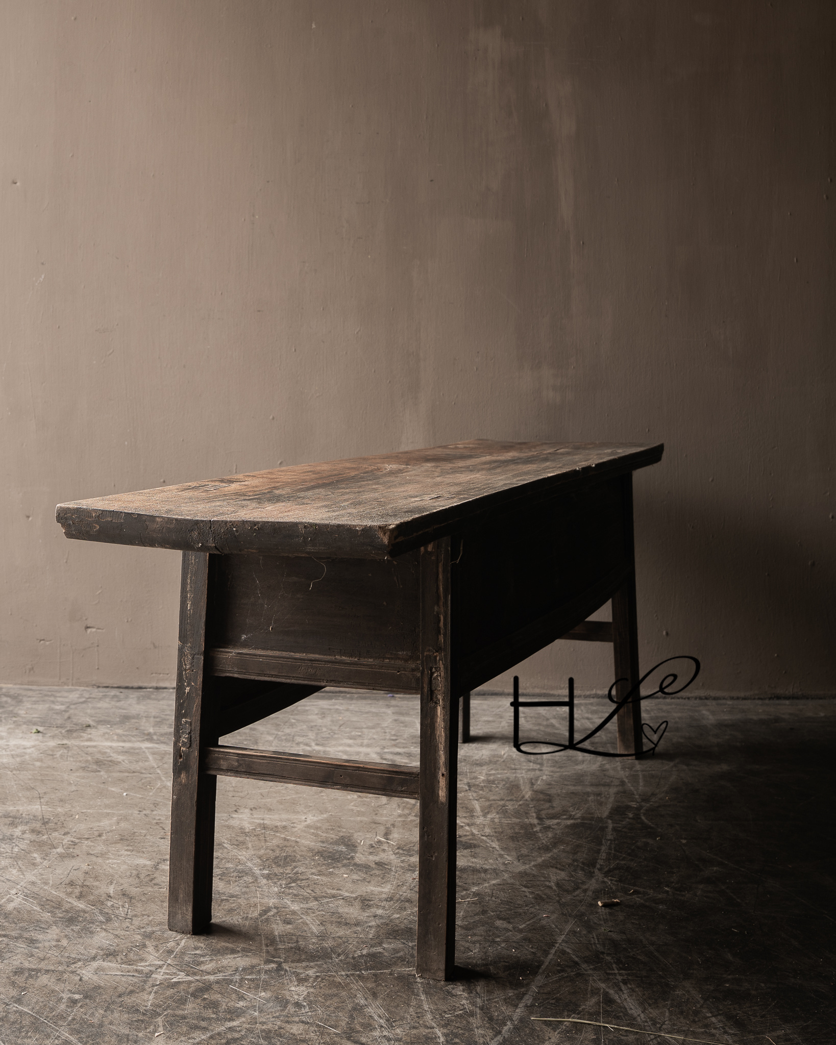 Authentic Wooden Console Table 170 cm | Stoer & Sober Wonen-6