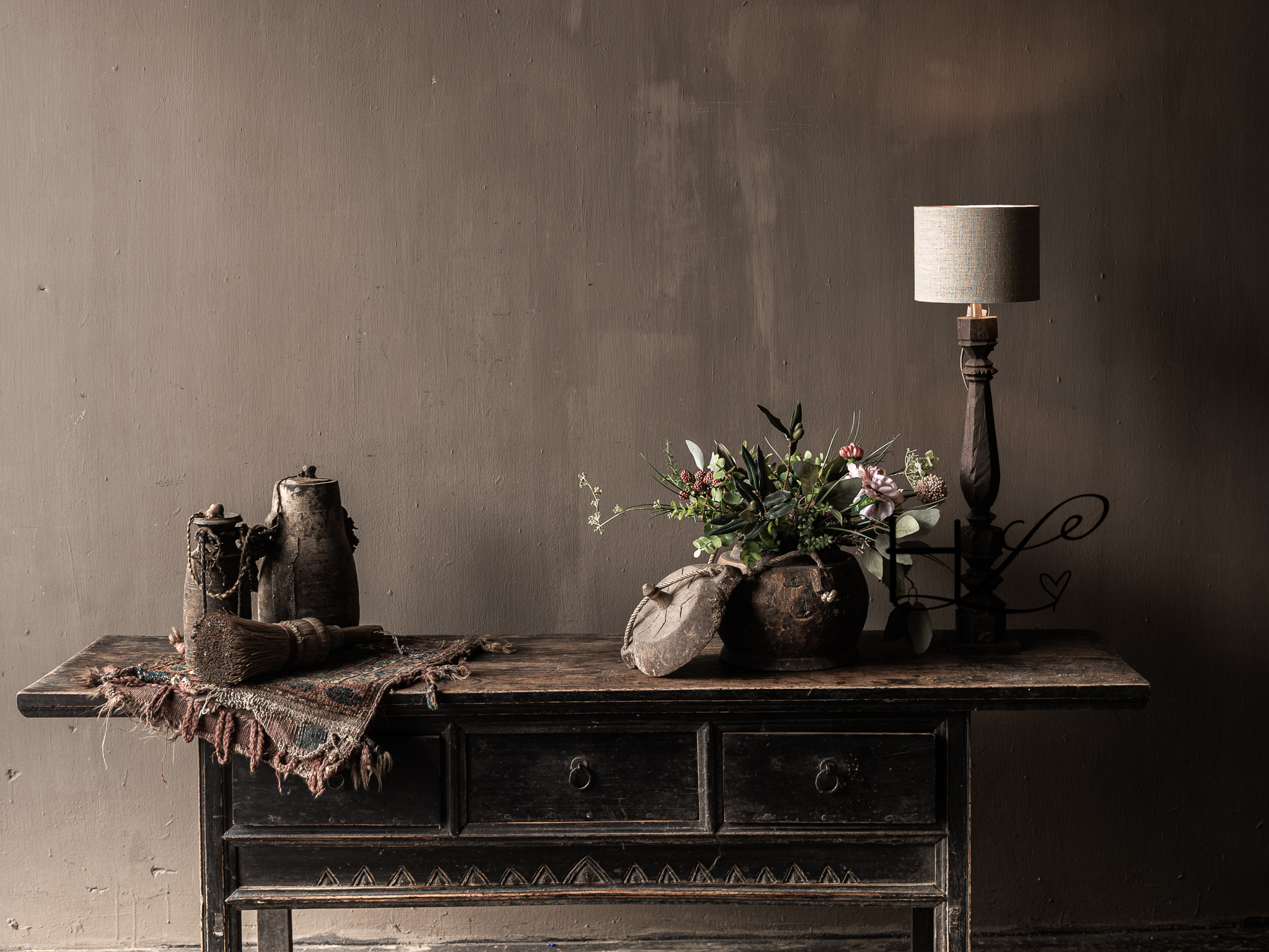 Authentic Wooden Console Table 170 cm | Stoer & Sober Wonen-7