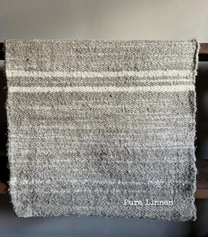 Vloermat / Badmat Rivka 100x50cm - Pure Linnen-3