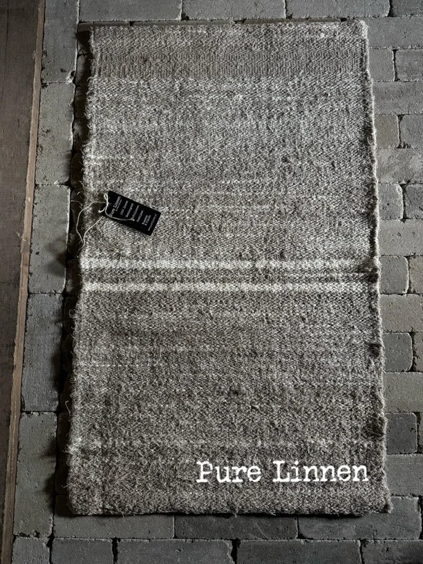 Vloermat / Badmat Rivka 100x50cm - Pure Linnen-4