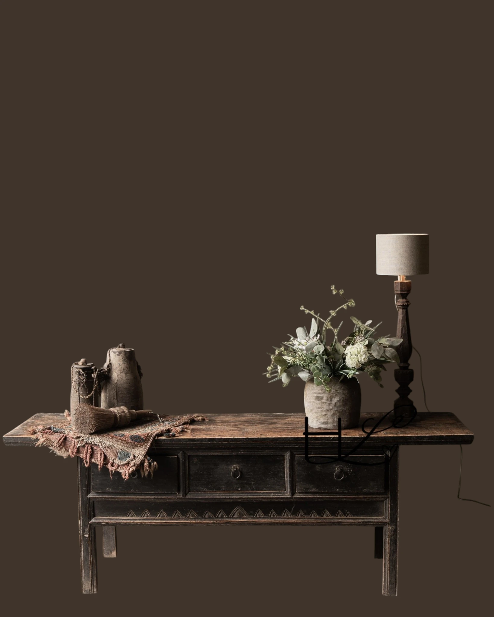 Authentic Wooden Console Table 170 cm | Stoer & Sober Wonen-4