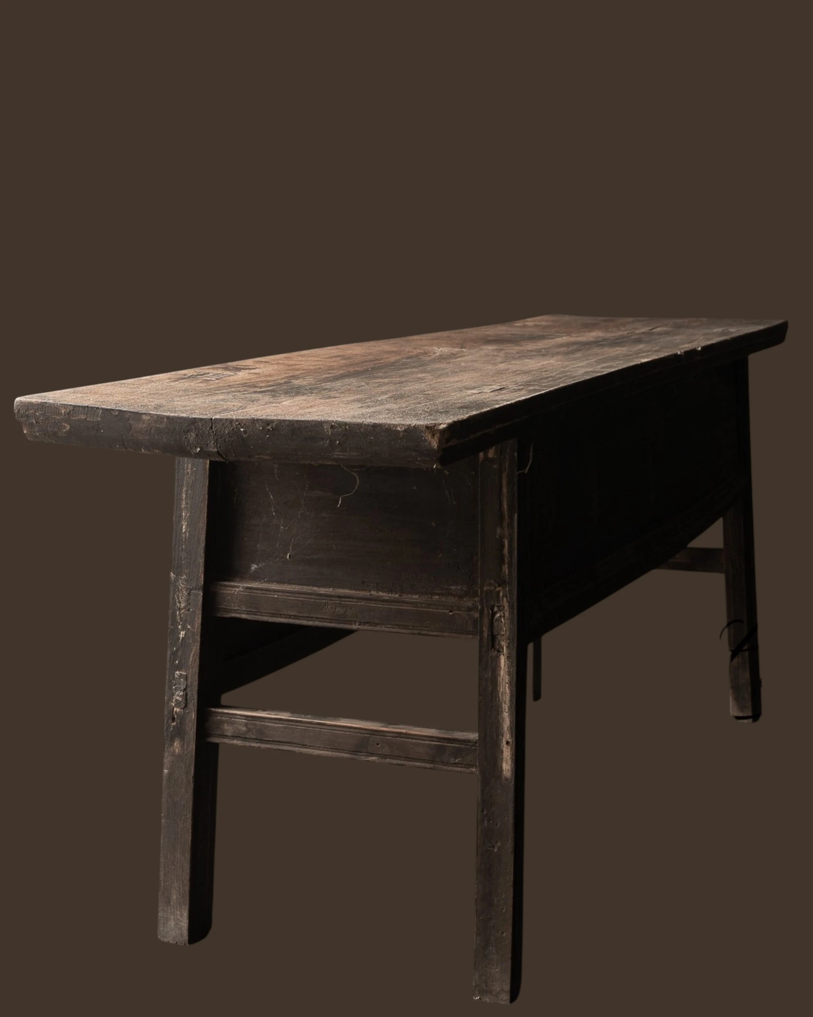 Authentic Wooden Console Table 170 cm | Stoer & Sober Wonen-2