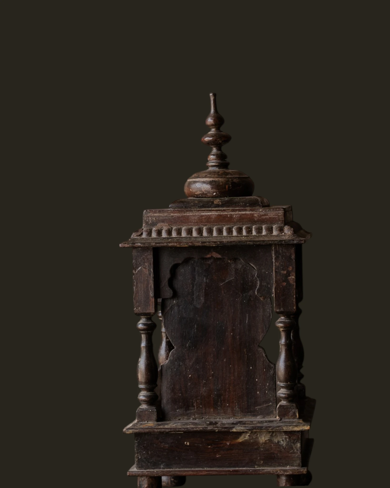 Old Indian temple house | wooden shrine-4