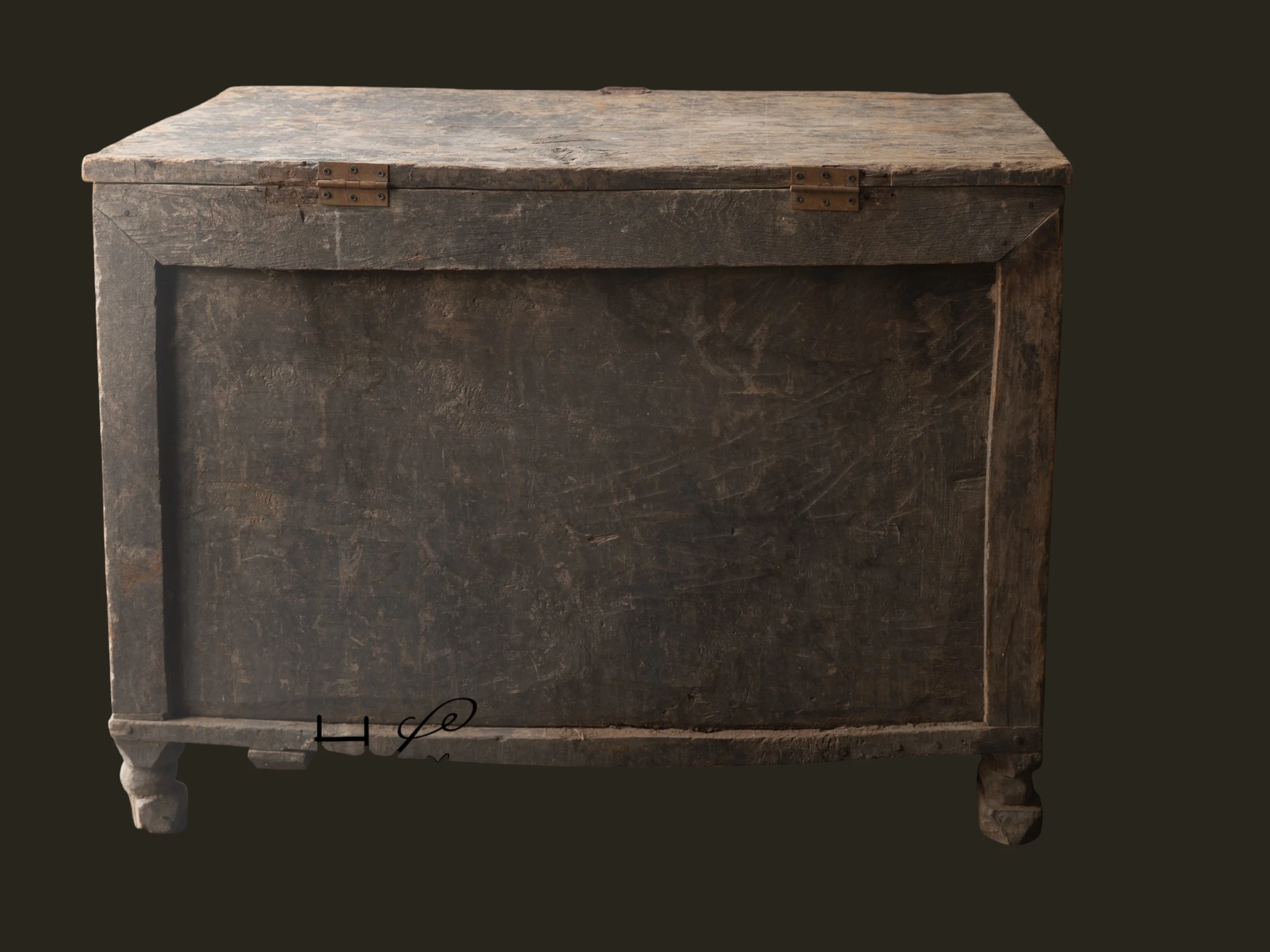 Hoffz Stoere oude Himalaya Kist / Box-6
