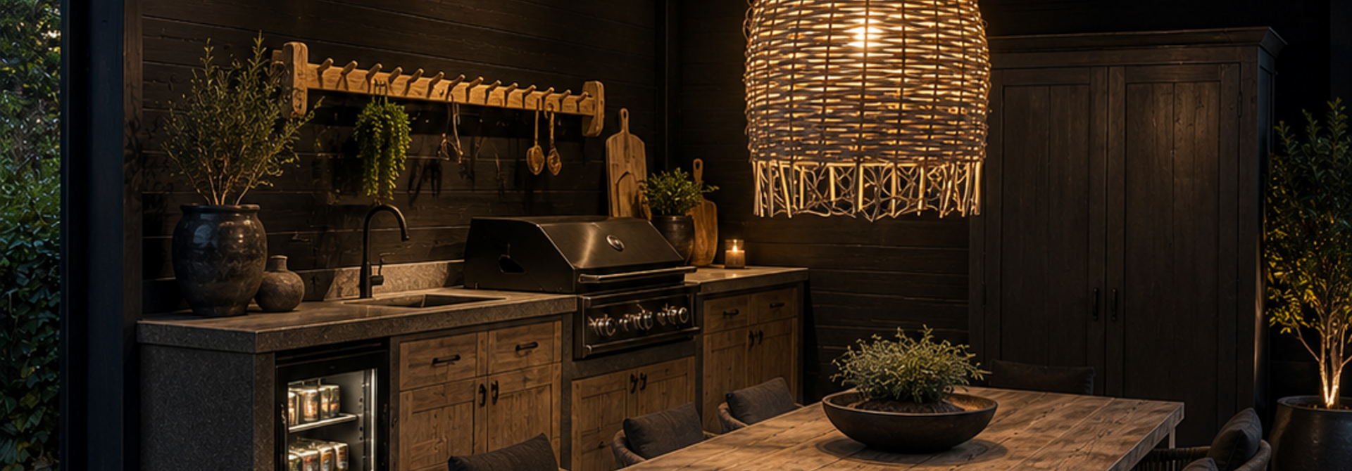 Rotan hanglamp XXL– Handgemaakt & sfeervol