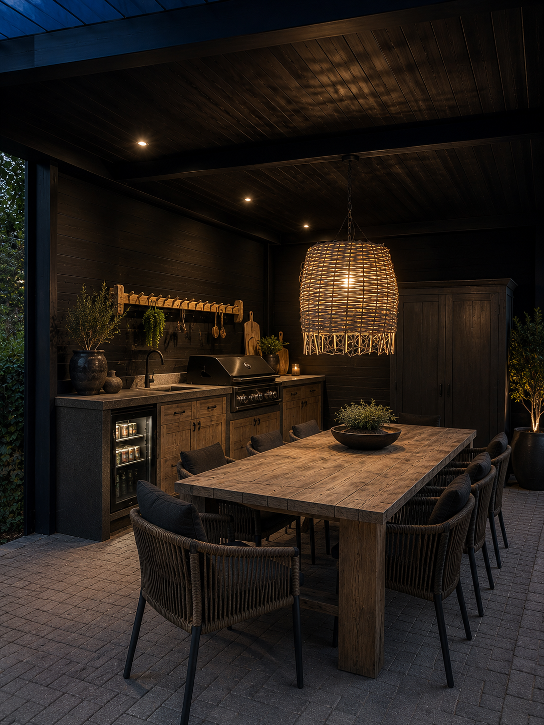 Rotan hanglamp XXL– Handgemaakt & sfeervol-1