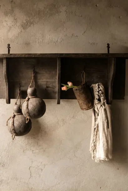 Old Decorative Gourds with Rope