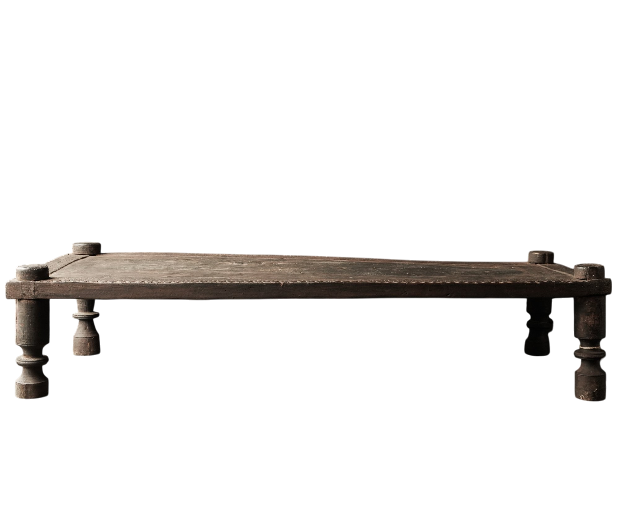 Coffee Table / Antique Wooden Daybed Nepal Hoffz-4