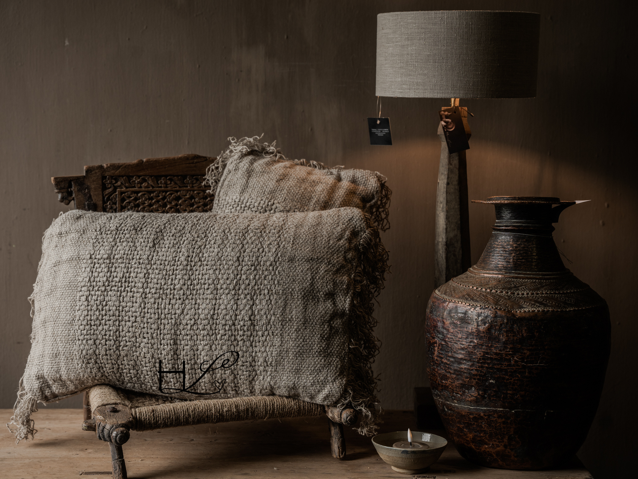 Cushions and Throws Hoffz 100% linen-2