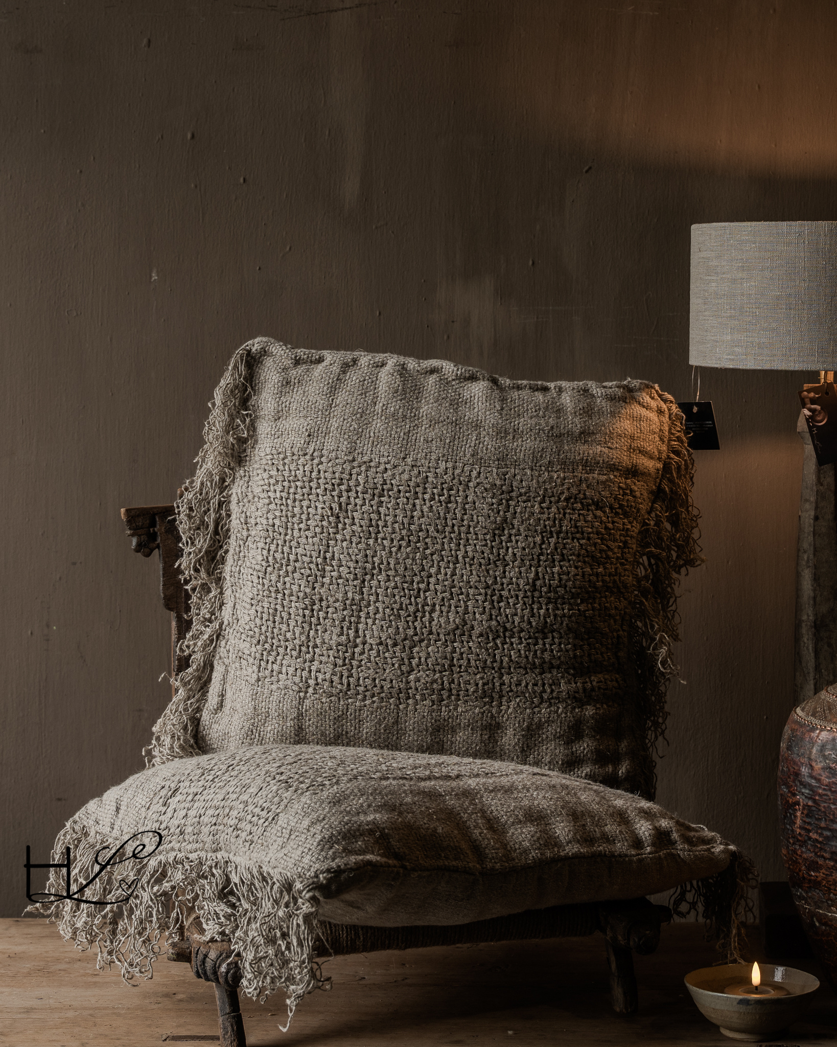 Cushions and Throws Hoffz 100% linen-5