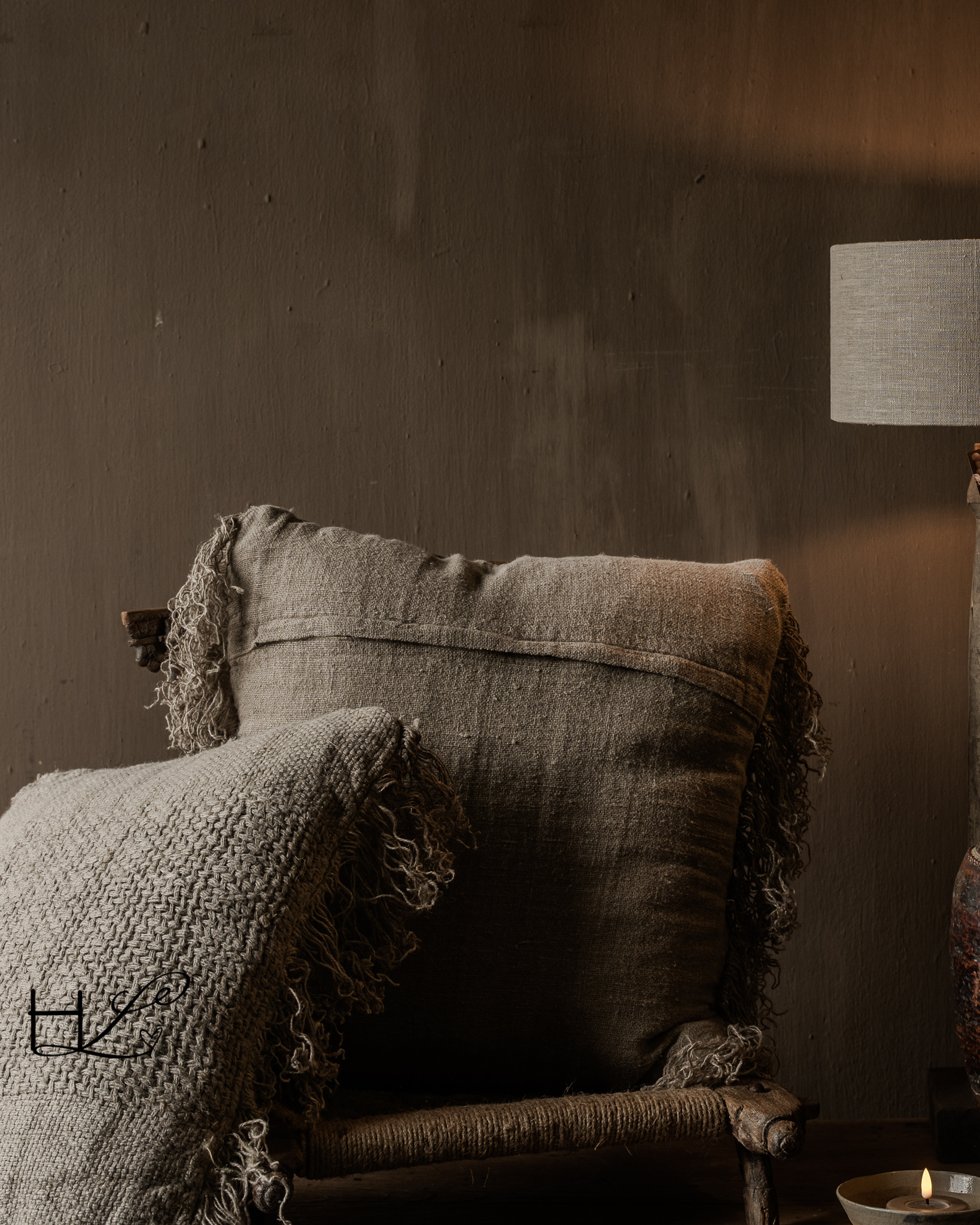 Cushions and Throws Hoffz 100% linen-7