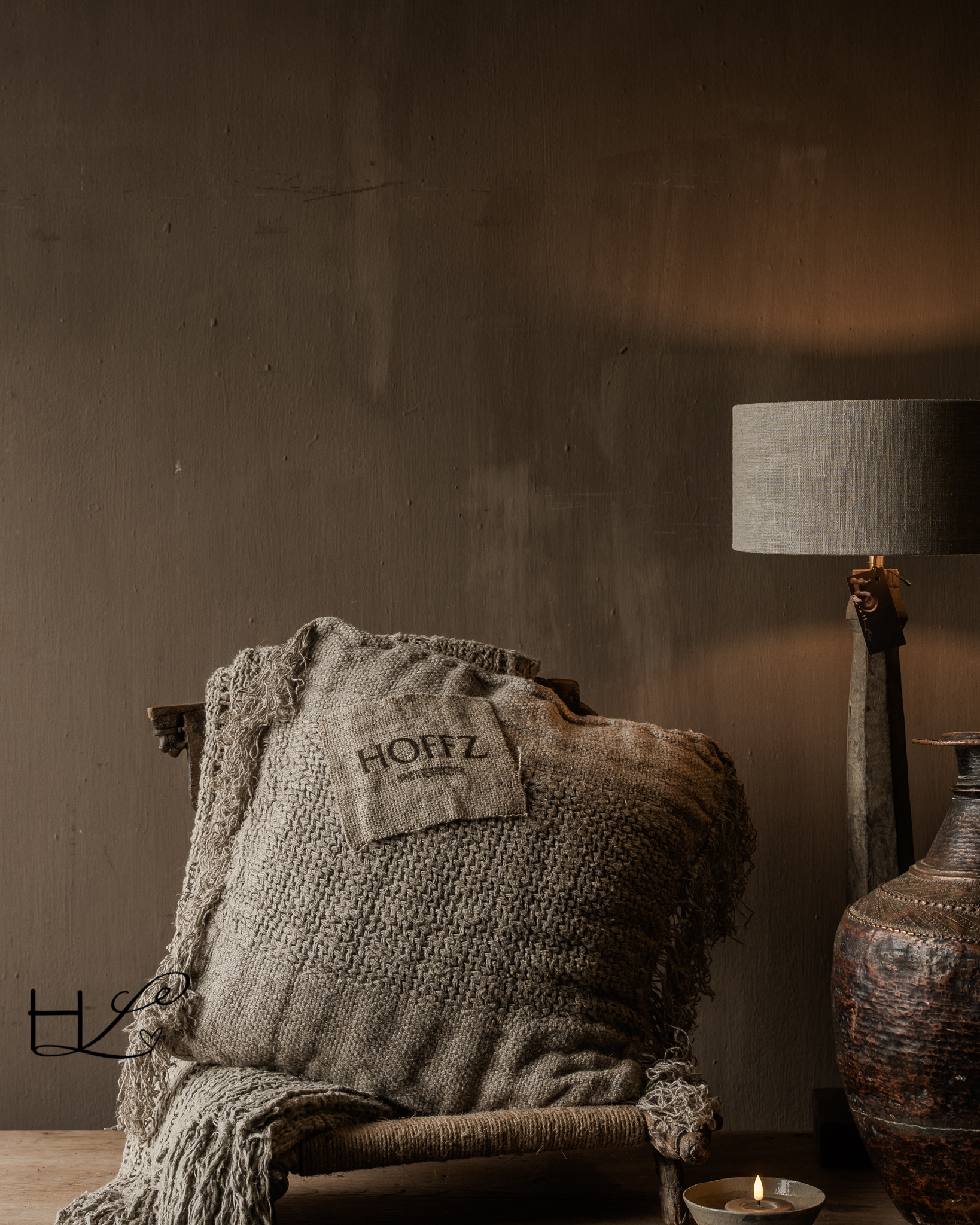 Cushions and Throws Hoffz 100% linen-8
