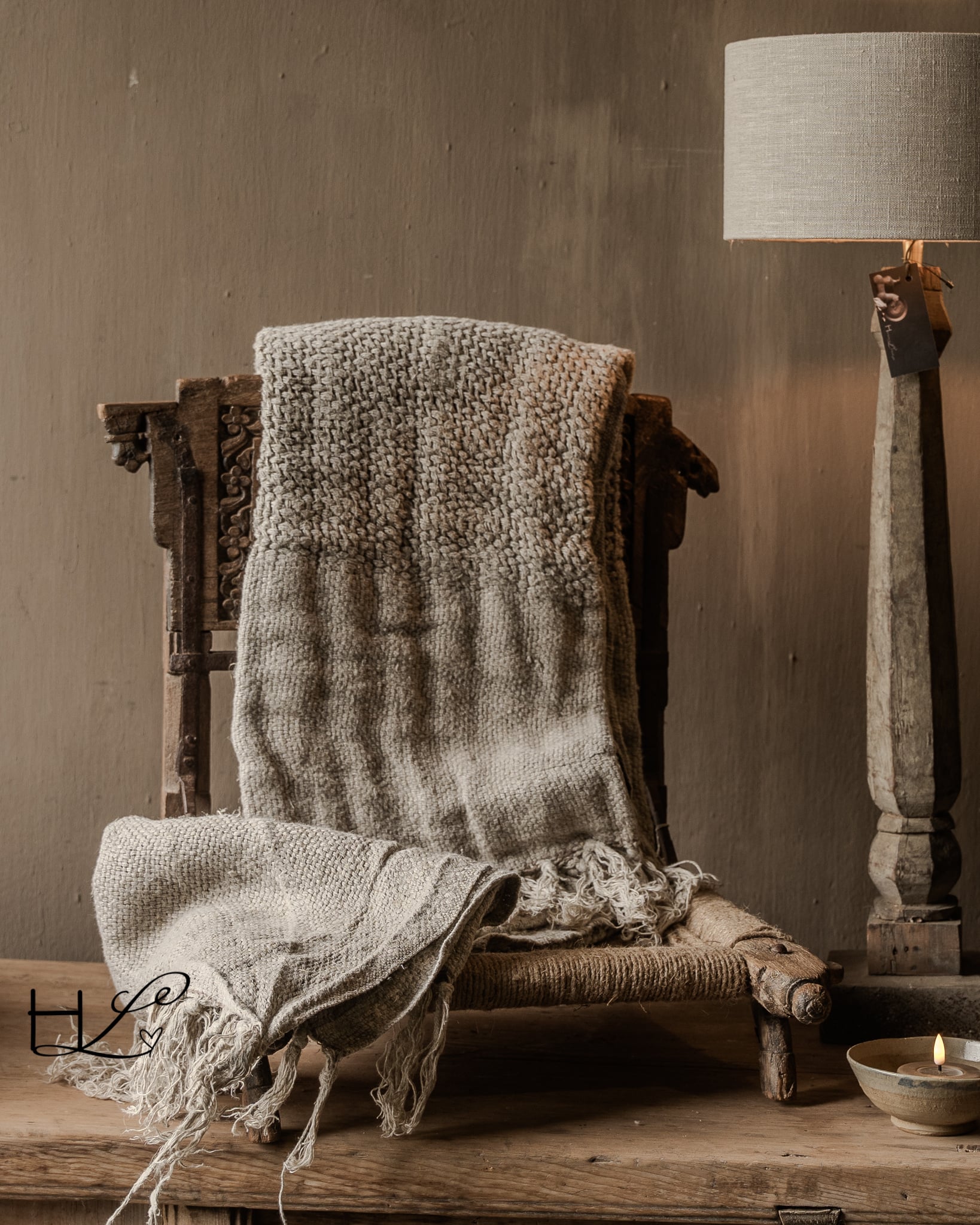Cushions and Throws Hoffz 100% linen-10