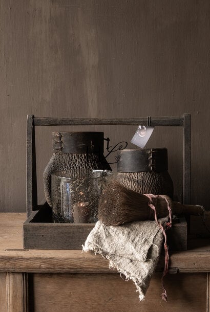 Old Authentic Wicker Basket