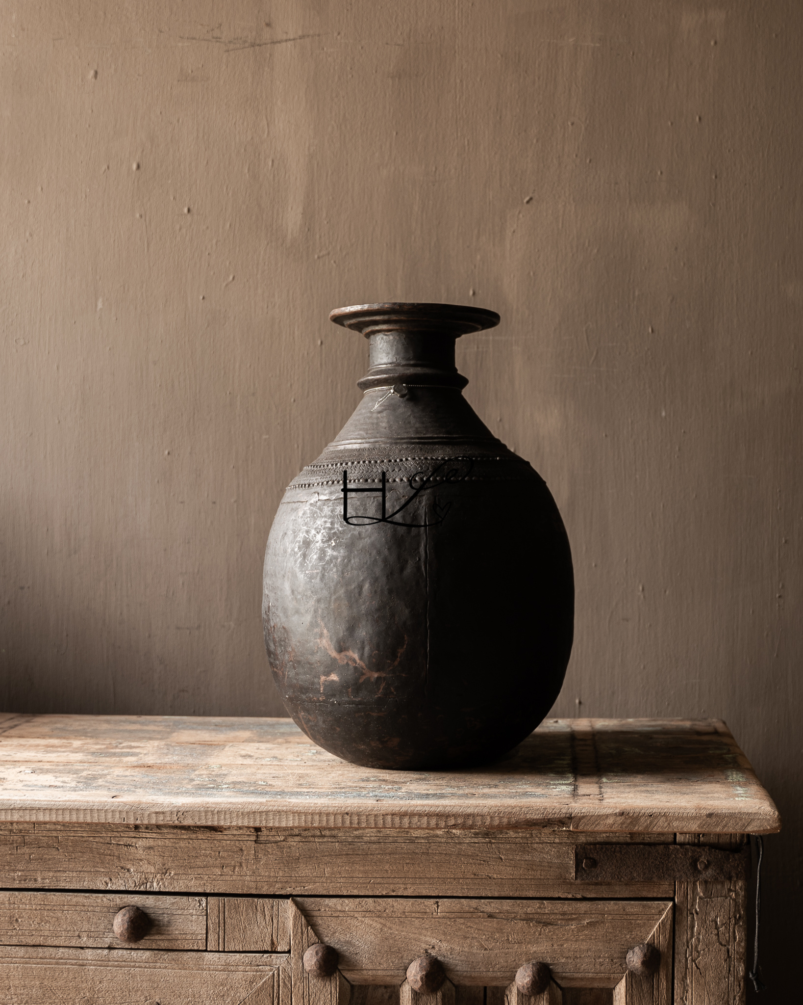 Unique Antique Copper Hoffz Jug-7
