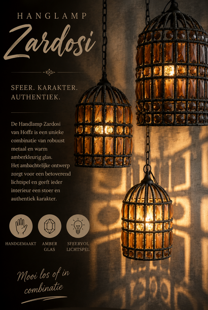 HOFFZ Hanglamp Zardosi