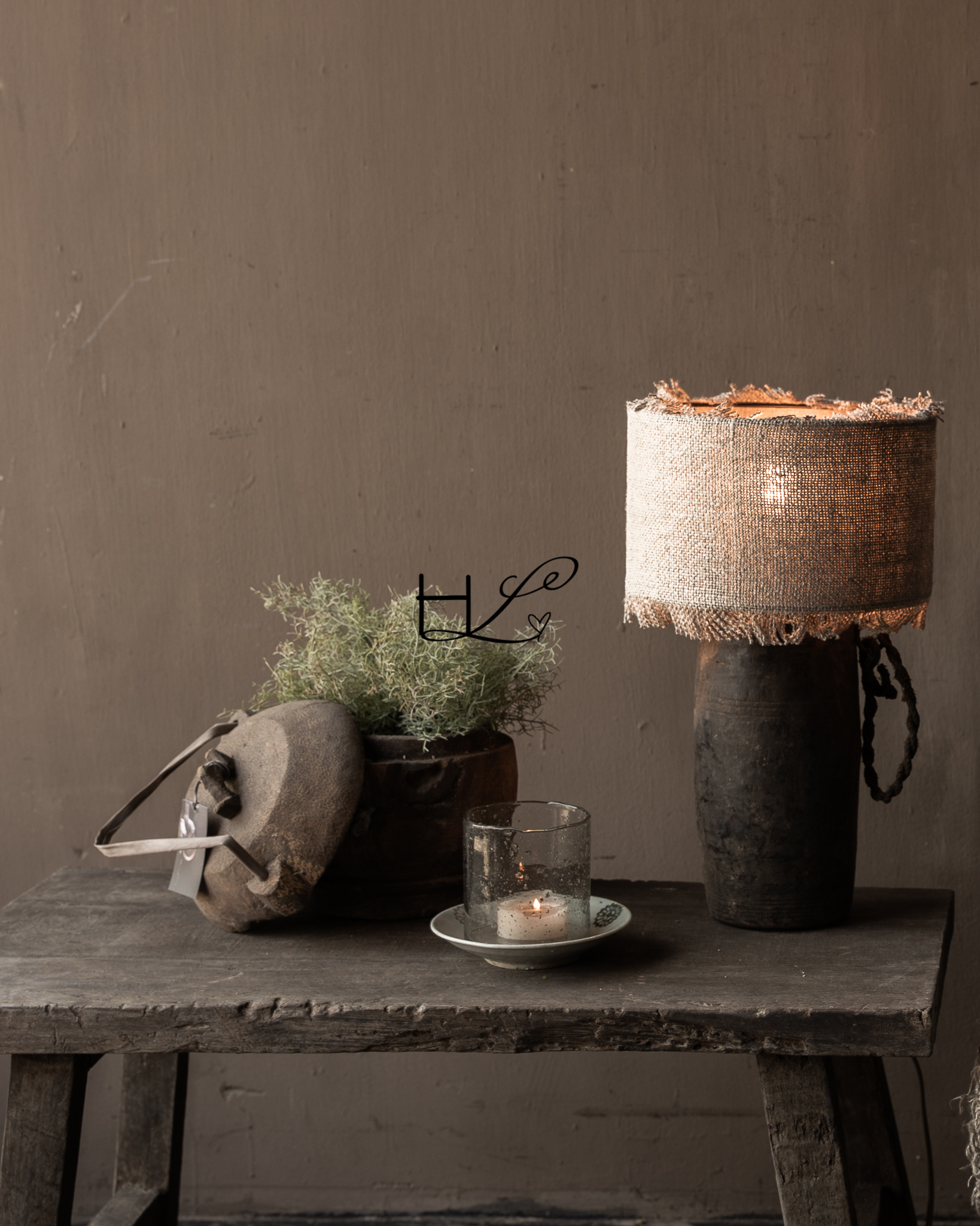 Pure Linen lampshade NOA – 100% linen-7