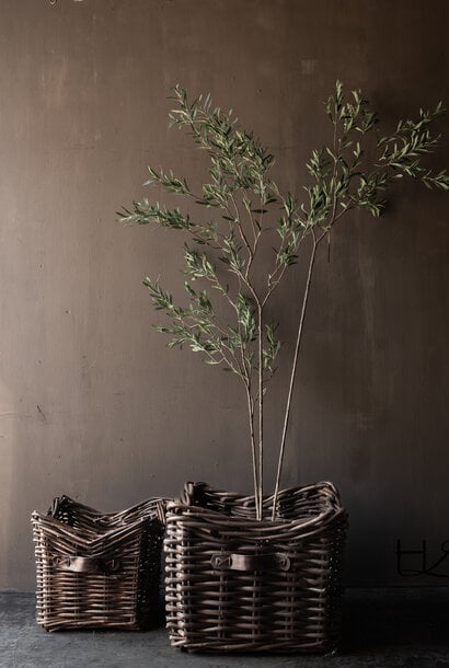Kunst Olijfboom in Pot Groen Silk-ka