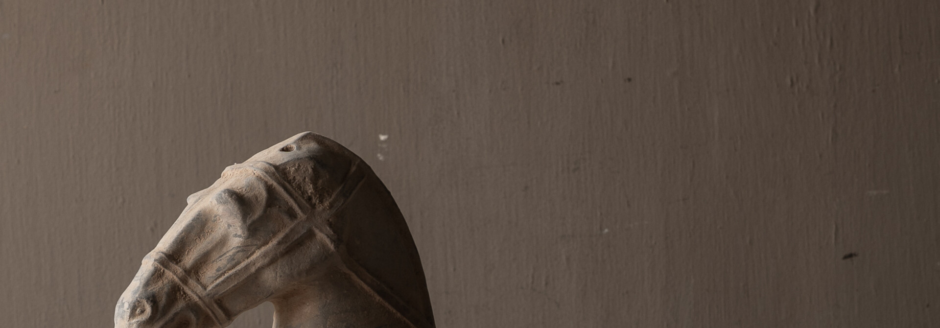Aardewerk paard Han Style – decoratief terracotta beeld