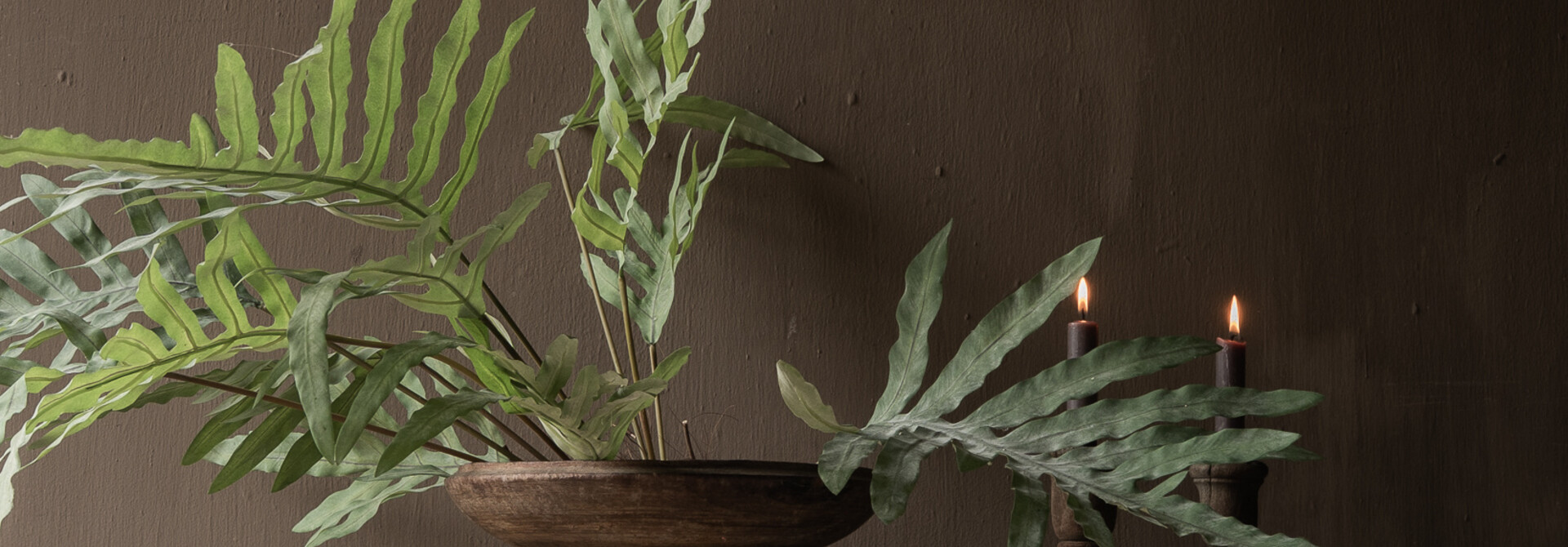 Artificial Fern Branch 85 cm – Realistic Decorative Branch SILK-KA