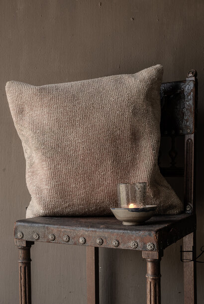 Unique Cushion Made from Old Carpet