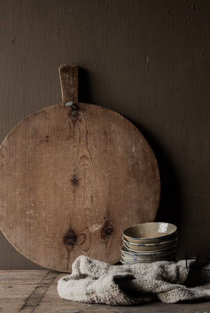 Hoffz Old wooden Turkish bread board / Cutting board pizza board