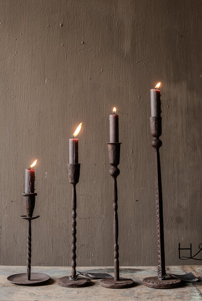 Iron Candlesticks Dusk by HOFFZ
