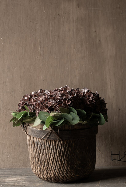 Old Authentic Wicker Basket